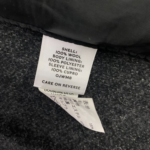 LL Bean Signature Script Tweed Blazer Jacket Sport Coat Men's 46 R Gray Donegal - Picture 8 of 15